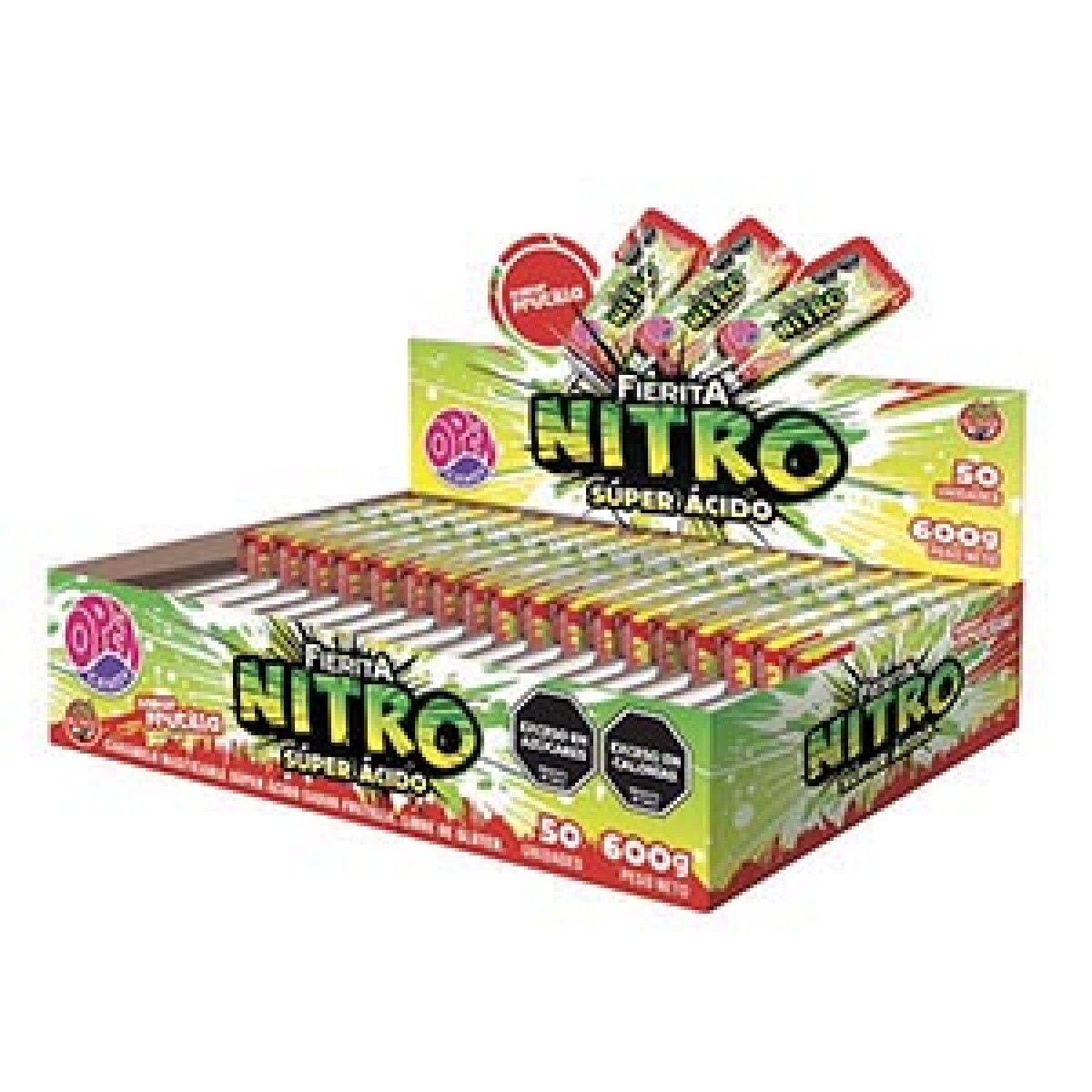 Chupetin Fierita x 50 Nitro Super Ácido 