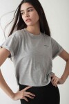 Remera Asteria Gris Melange