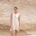 VESTIDO FOLK Beige