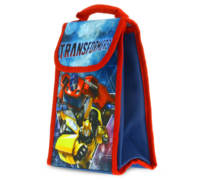 Lunchera Transformers Azul/Rojo/Amarillo