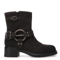 Botas de Mujer Miss Carol HILE de cuero Negro