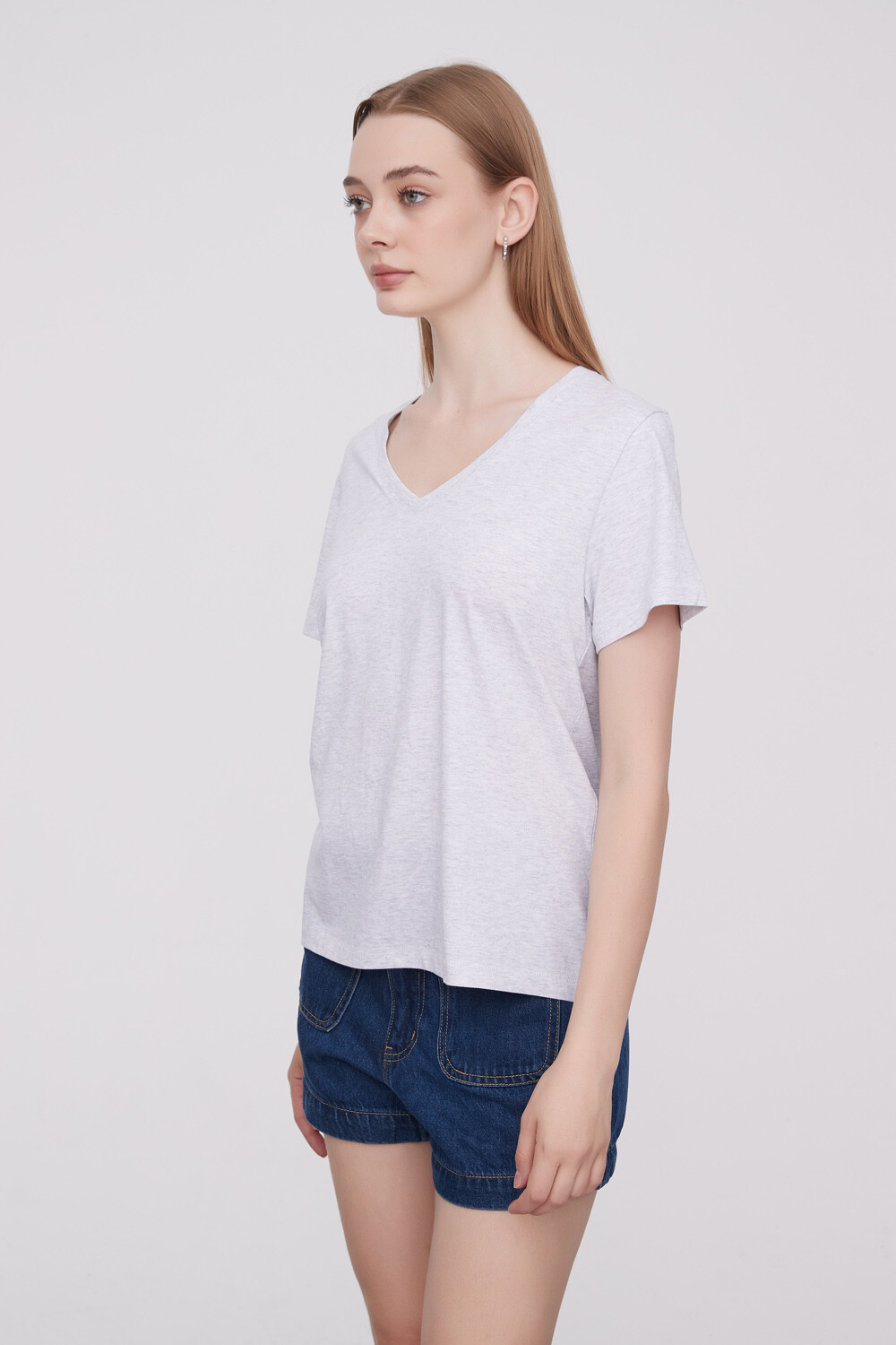 Remera Blumme Gris Melange