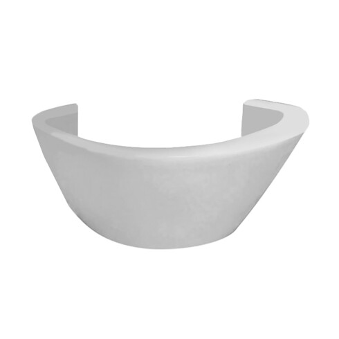 Pedestal Cubre Sifon Para Bacha Lavatorio De Porcelana Sanitaria 2199 Aqualia 000
