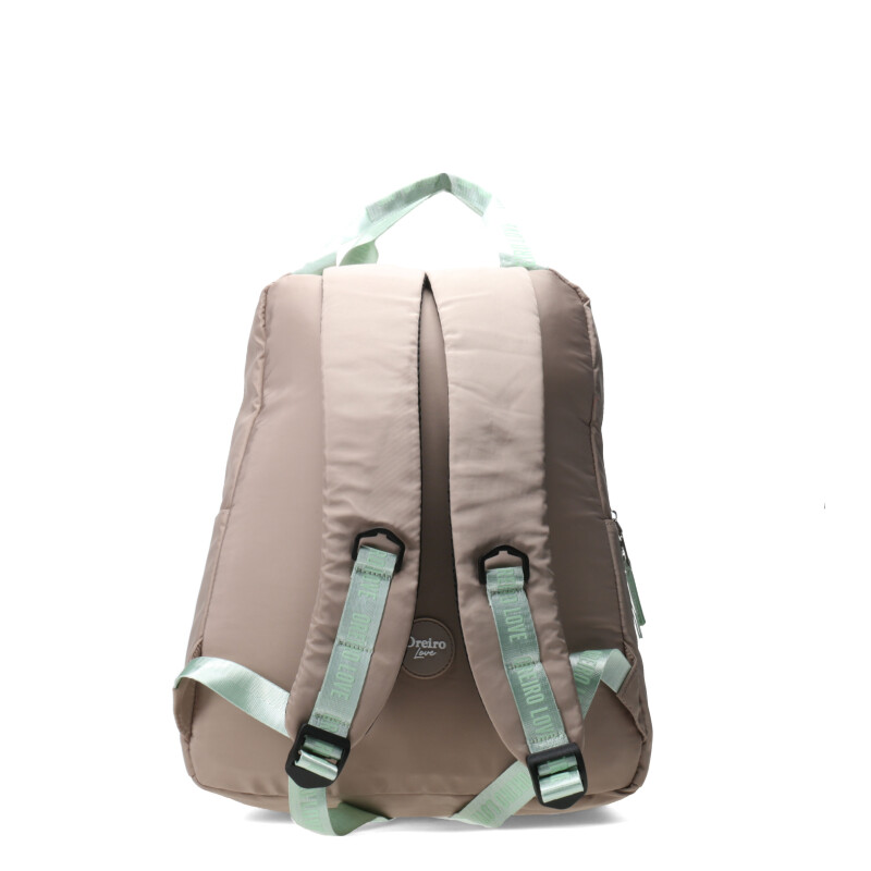 Mochila Las Oreiro Oreiro Love Beige