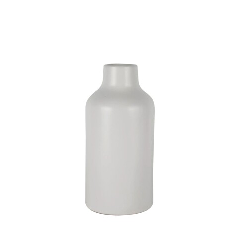 FLORERO CERAMICA D13x25CM BLANCO LISO FLORERO CERAMICA D13x25CM BLANCO LISO