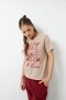 REMERA COOL CATS Beige