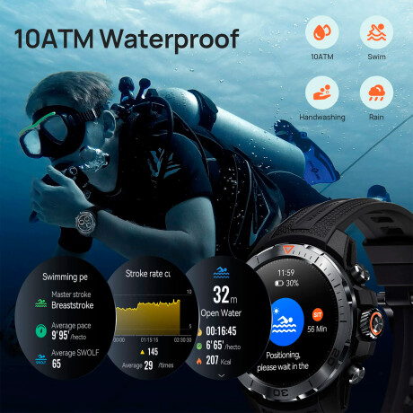 Reloj Inteligente Mibro Watch GS Explorer 47,8mm 10atm 1,32'' Bluetooth 001