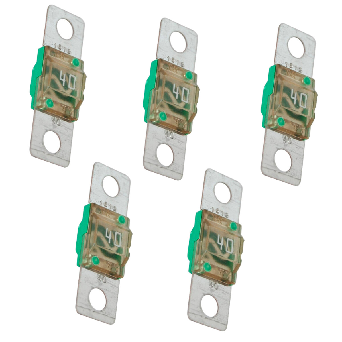 FUSIBLE COMBO 5 FUSIBLE 40AMP UNIVERSAL USO GENERAL 