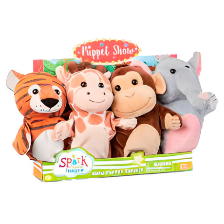 Titeres de peluche animales de la selva Titeres de peluche animales de la selva