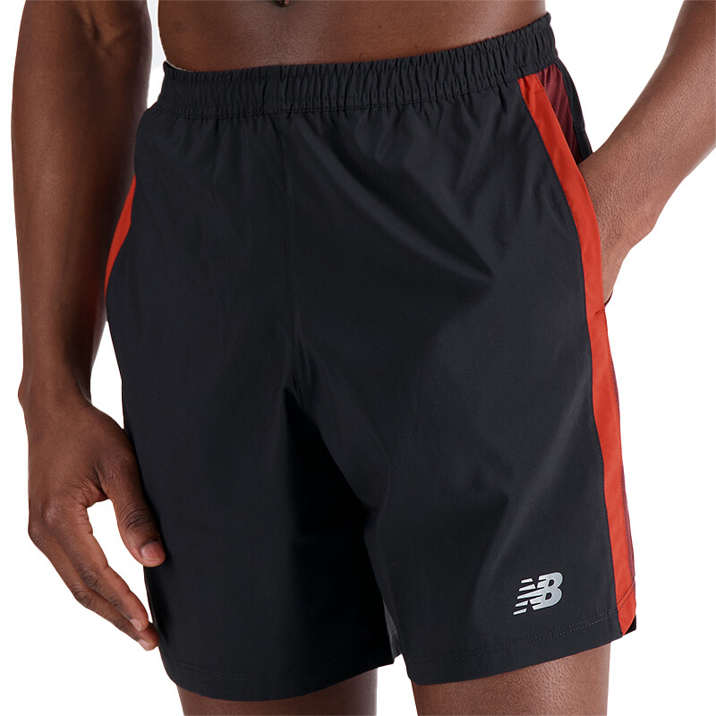Short New Balance Accelerate 7 Inch Negro