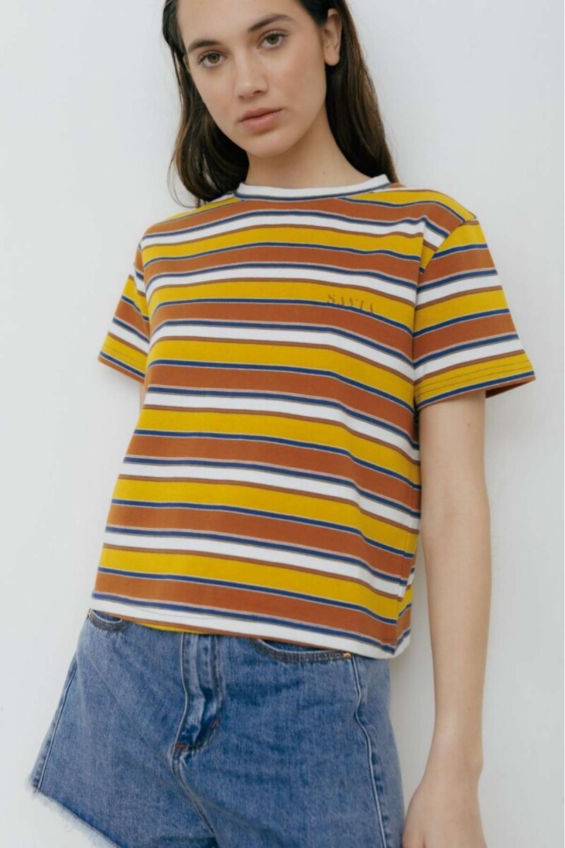 TSHIRT SAVIA - Mostaza 