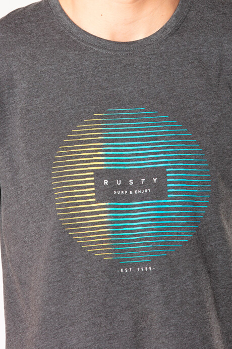 T-SHIRT NOLLY TEEN RUSTY Gris Oscuro