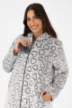 Bata pom heart Gris