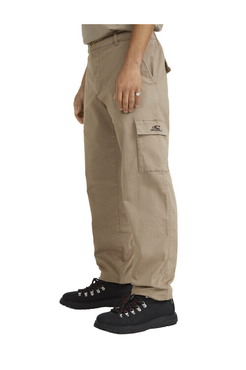 Pantalones Essentials Cargo Beige