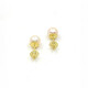 6,5 mm Caravanas Oro 18 K Con Perlas De Cultivo 6,5 mm Caravanas Oro 18 K Con Perlas De Cultivo