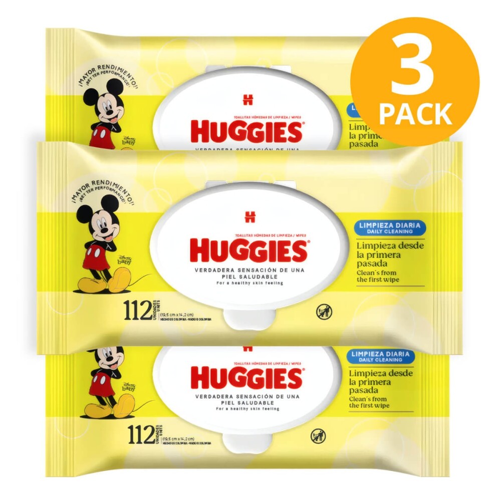 Set x3 packetazos toallitas humedas HUGGIES Set x3 packetazos toallitas humedas HUGGIES