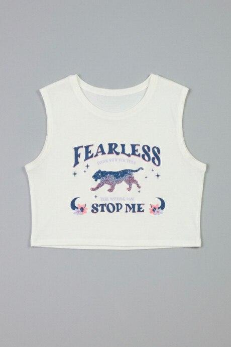 MUSCULOSA ALONA DIXIE Blanco