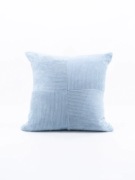 FUNDA ALMOHADON PANA AZUL