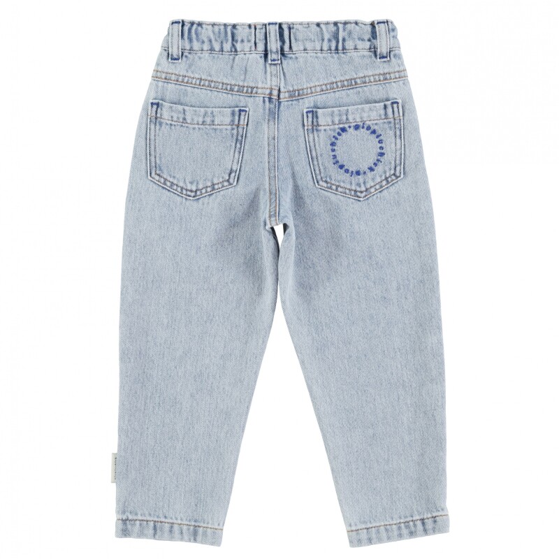 Pantalón Jeans para niños corte Mom fit Piupiuchick - 4 años Pantalón Jeans Para Niños Corte Mom Fit Piupiuchick - 4 Años