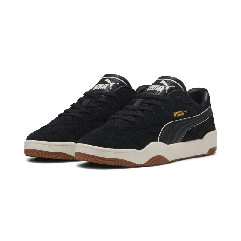 Championes Puma Tifosi Lux Gamuza de Hombre Negro