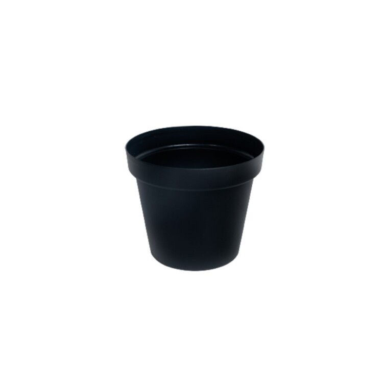 MACETA REDONDA FLORATTA 30 LITROS NEGRO