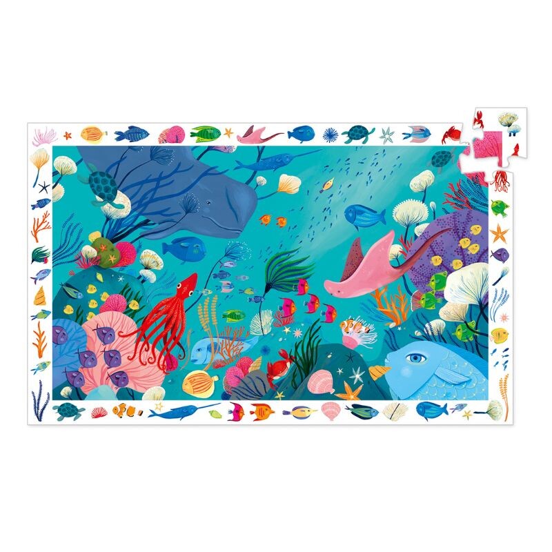 Puzzle de observación 54pcs Acuático
