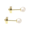 Caravanas Bebe oro 18k y perlas de cultivo. Un clásico imperdible Caravanas Bebe oro 18k y perlas de cultivo. Un clásico imperdible