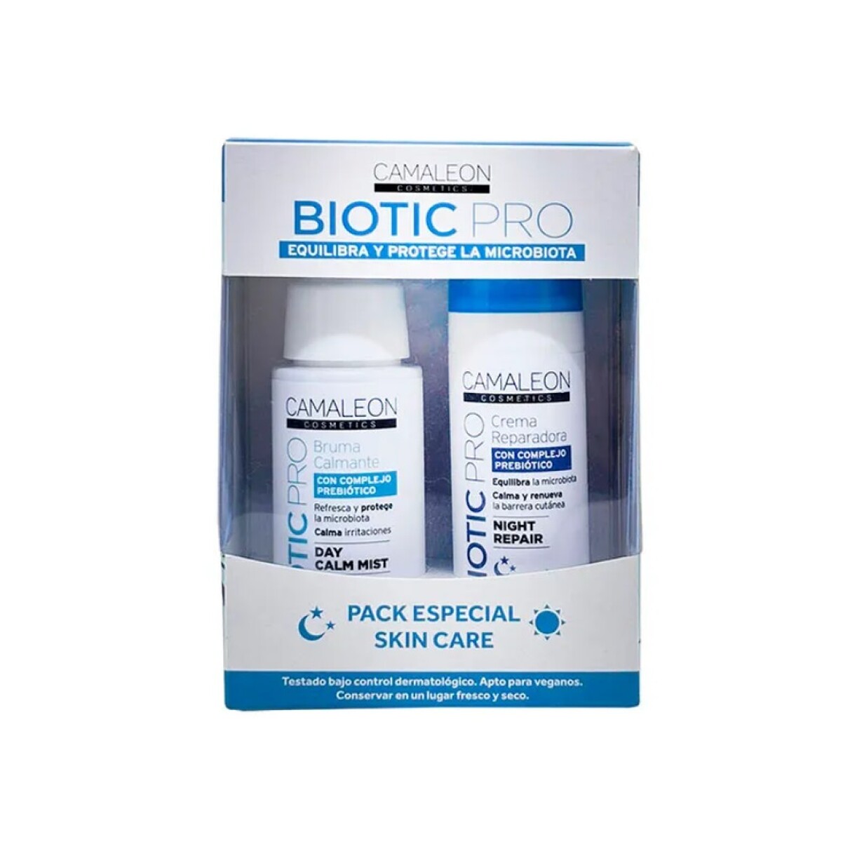 CAMALEON BIOTIC PACK NOCHE + BRUMA CALM. 