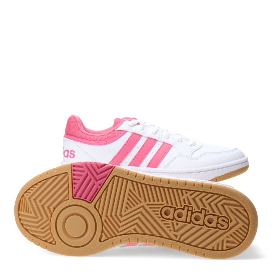 Championes de Mujer Adidas Hoops 3.0 W Blanco - Rosa