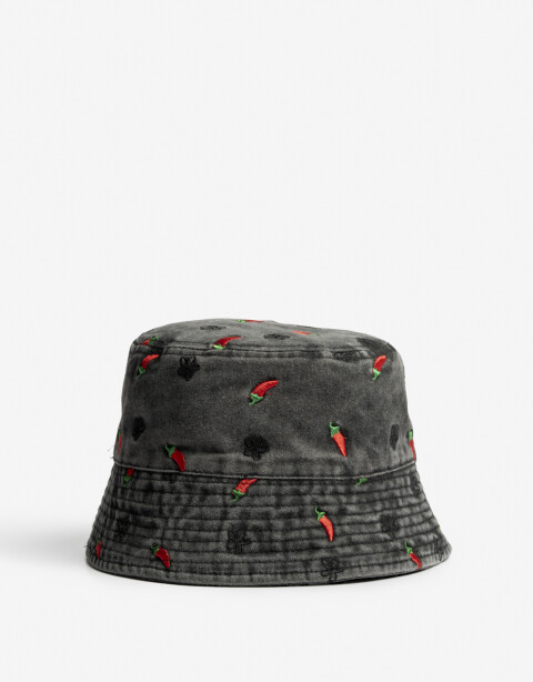 Sombreros verano Sombrero Piluso Bordado - Combinacion Multicolor