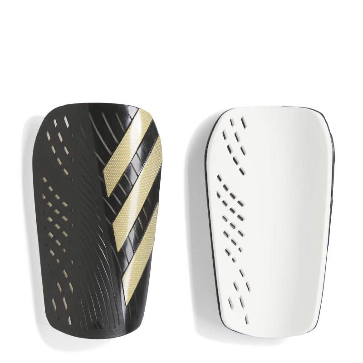 Canilleras Adidas s Tiro Club - Negro - Dorado 