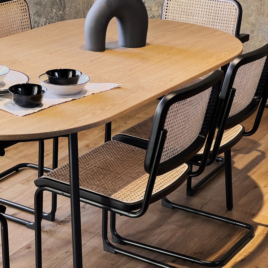 Silla Bauhaus All Black