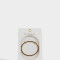 Pulseras Rígidas Premium Silver Pulsera Rigidade De Acero - Dorado