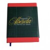AGENDA ABEZETA 211 CLASICA MEDIUM TAPA FUNDA SEMANA A LA VISTA COLOR ROJO