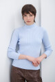 POLERA MORLEY CELESTE