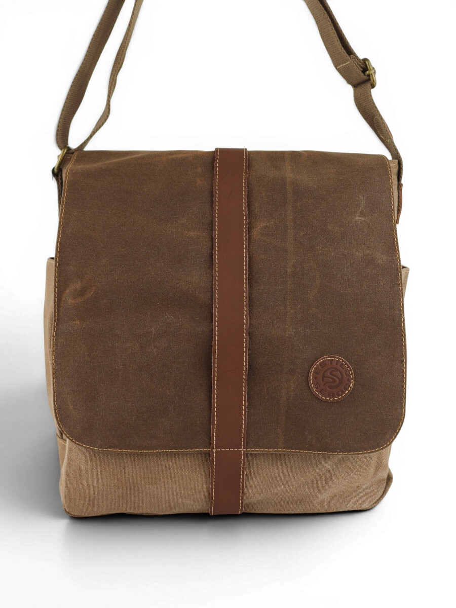 Morral clásico de lona - Marrón 