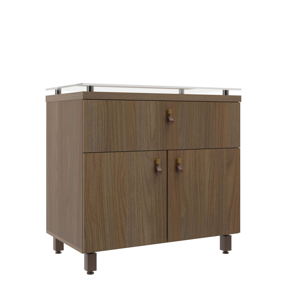 MUEBLE DE BAÑO 80 CM MDF MARRON OREGON