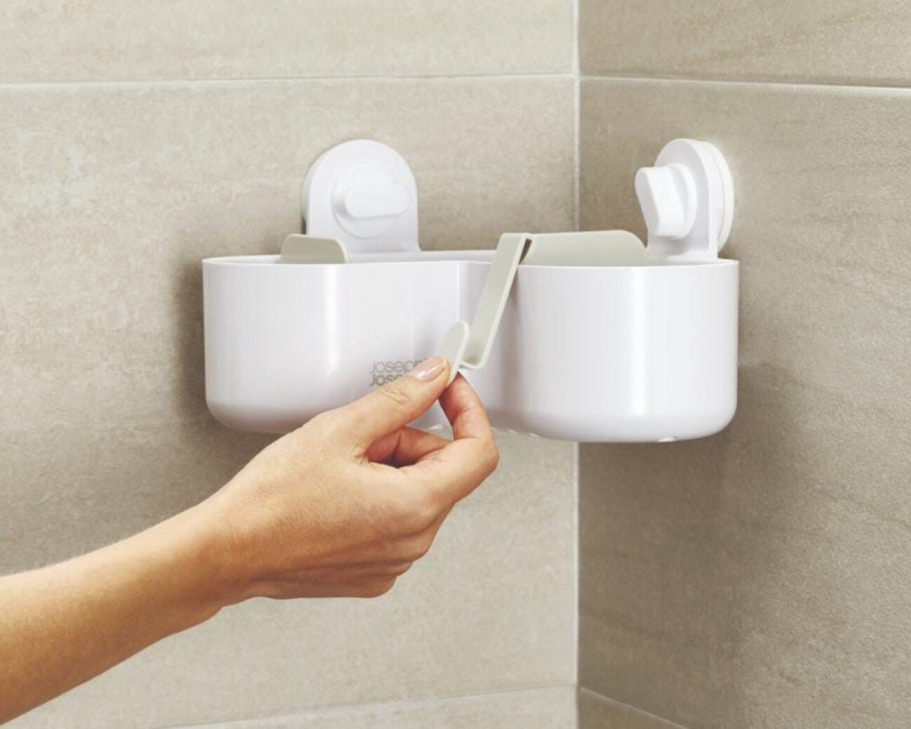 Organizador de ducha – Blanco - Joseph Duo Organizador de ducha – Blanco - Joseph Duo