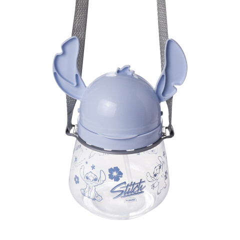 Botella Cantimplora con Forma y Pajita Stitch 1.1 L U