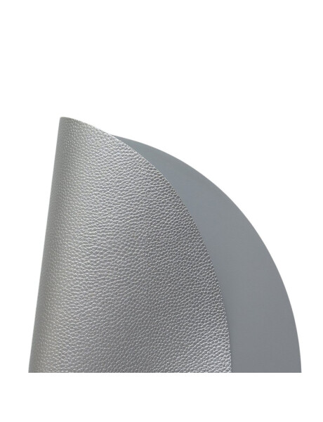 INDIVIDUAL PVC REDONDO COLOR PLATA D38CM INDIVIDUAL PVC REDONDO COLOR PLATA D38CM