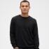 V-FA25 SOLID CORE CREW TRUE BLACK