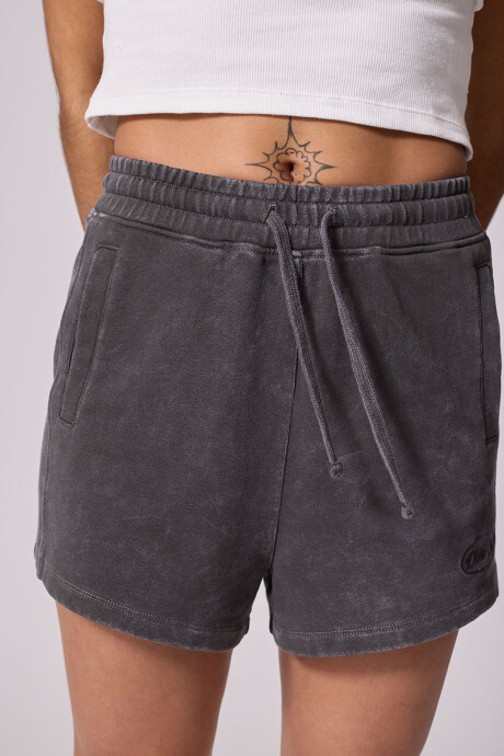 SHORT KAIA DIXIE Gris Oscuro