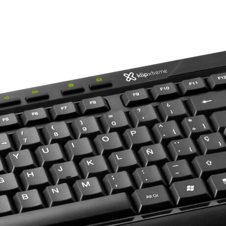 Combo Teclado y Mouse Klipxtreme DeskMate (cableado) Ergonomico