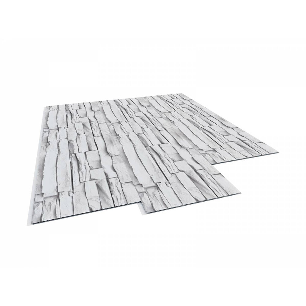 KIT PARED PVC PEDRA/SUPER 4,90 M2 Kit Pared Pvc Pedra/super 4,90 M2