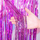 Cortina Fessta Holografíca 2x1 Metros Fucsia