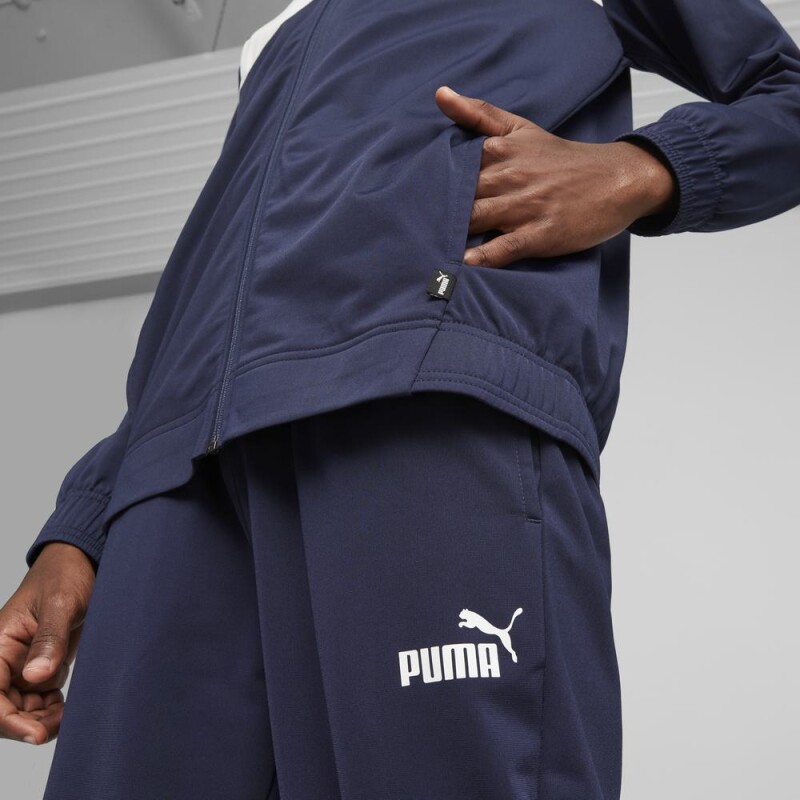Buzo Training Poly Suit Cl Hombre Navy