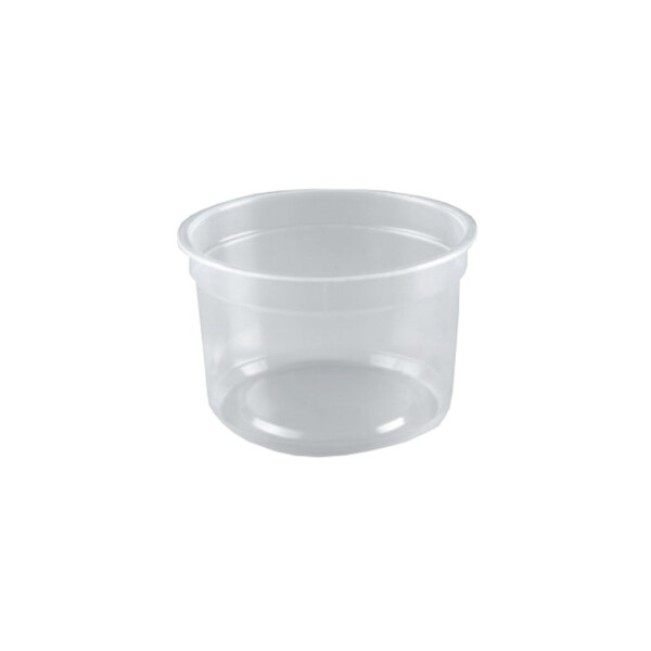 POTE PP 8,8X4 CM 192 ML TRANSPARENTE