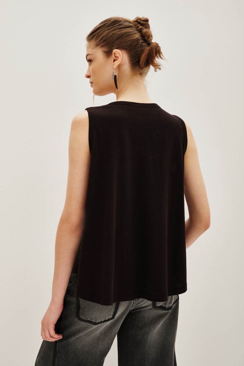 Musculosa Dorothy Negro