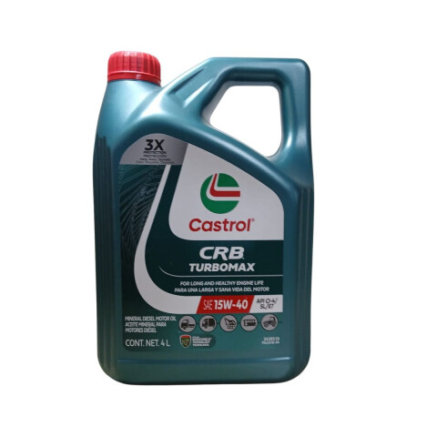ACEITE 15W40 4 LTS CASTROL CRB Aceite 15w40 4 Lts Castrol Crb