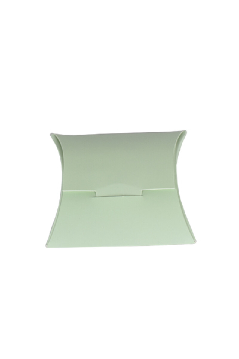 Estuche pillow eco 7x8 cm. - VERDE AGUA 